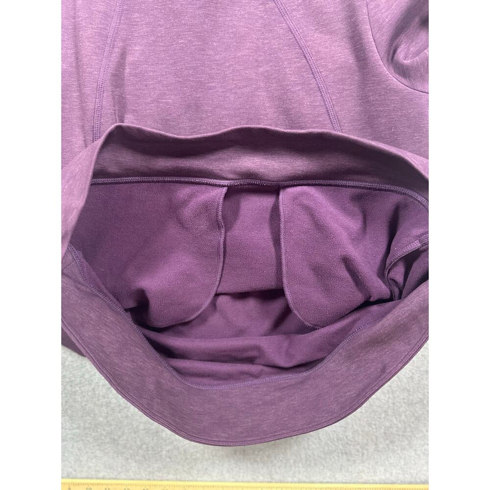 Sweaty Betty Pullover Sweatshirt Women's Size Medium Purple Hooded Long Sleeves - Picture 5 of 5